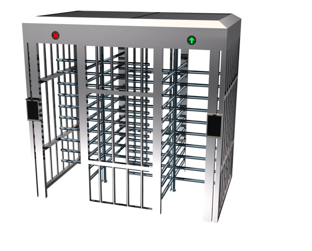 Magtech Dual Lane Full Heights trunstile